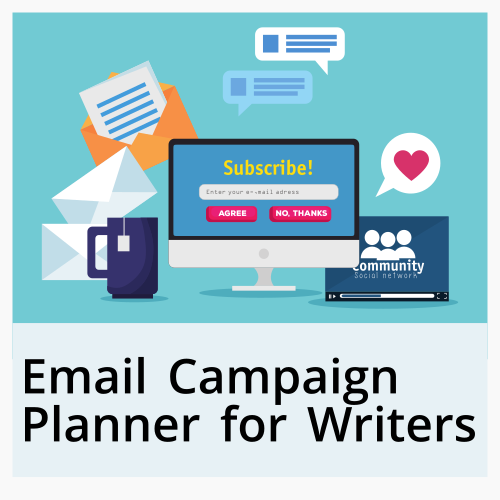 Master your email campaigns with my 1-page Email Marketing Campaign Planner for Writers!